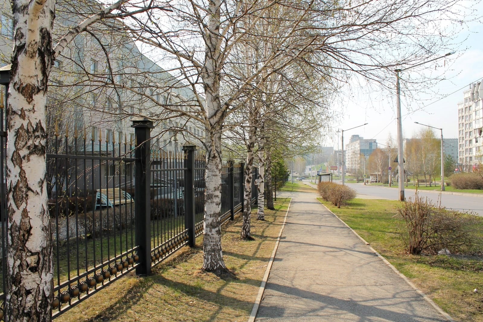 Улица им. К. К. Рокоссовского (улица Рокоссовского) - Улицы Новокузнецка.  Новоильинский район - Фотоальбом - 400 Знаменитых Новокузнечан